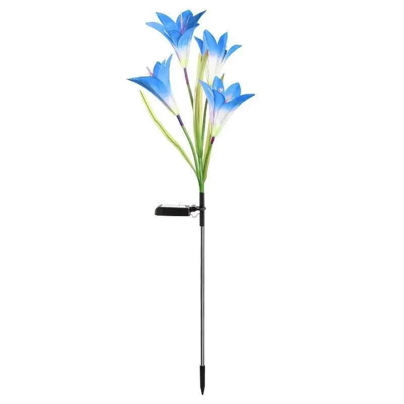 Dabsfavshop Outdoor Solar Lily Garden Lights - Decorative Pathway Lighting