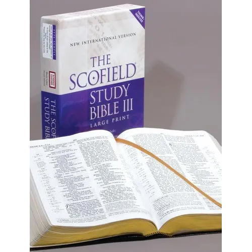 Scofield Study Bible III-NIV-Large Print