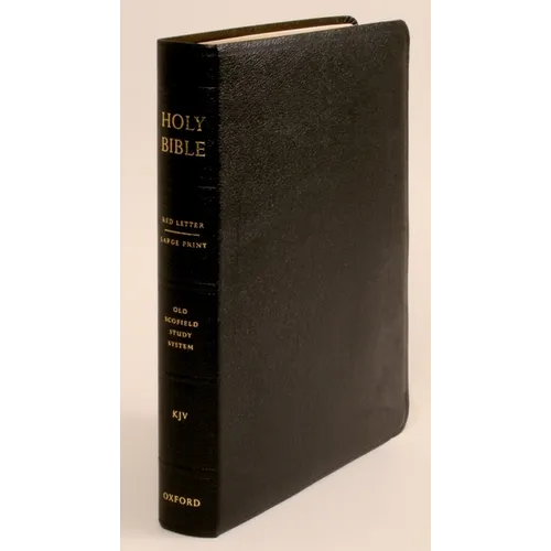 Old Scofield Study Bible-KJV-Large Print