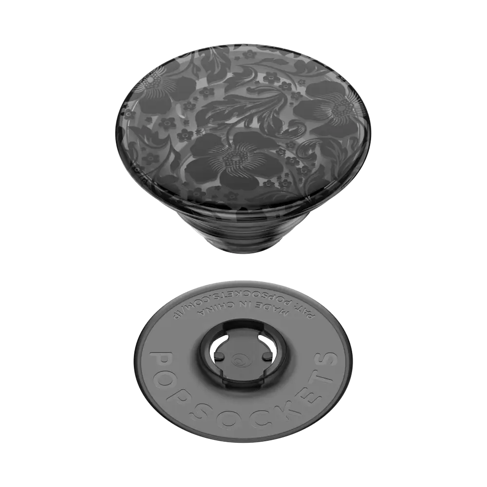 PopSockets Plant-Based Phone Grip - Black Lace