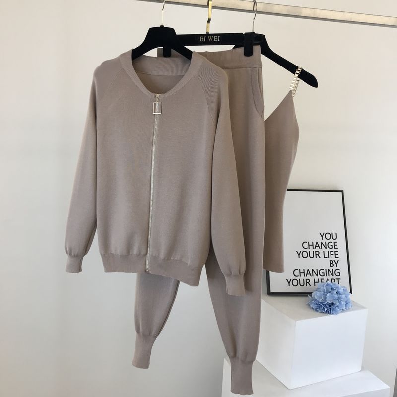 EtherealBe knit sweater and pants outfit for women - Cozy