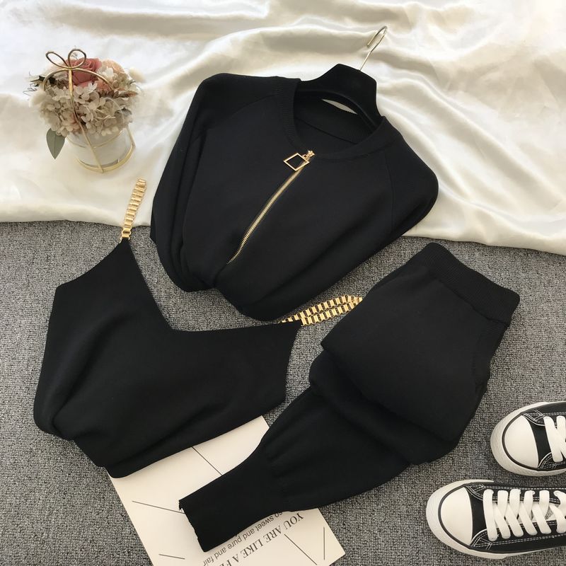 EtherealBe knit sweater and pants outfit for women - Cozy