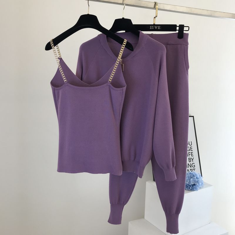 EtherealBe knit sweater and pants outfit for women - Cozy