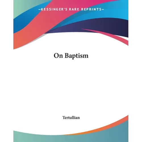 On Baptism