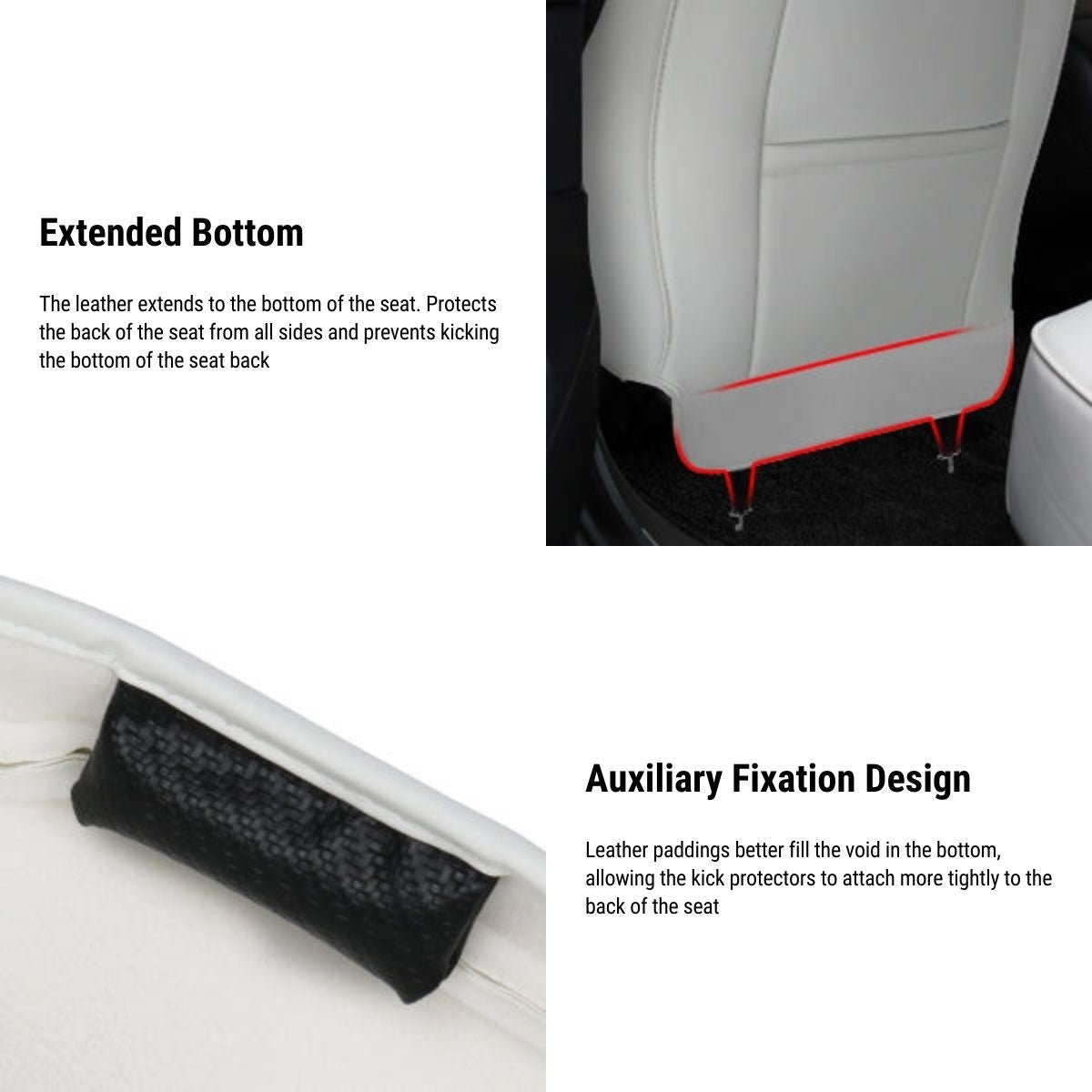 Seat Back Protector for Tesla Model 3 Highland & Model Y Juniper(2pcs)