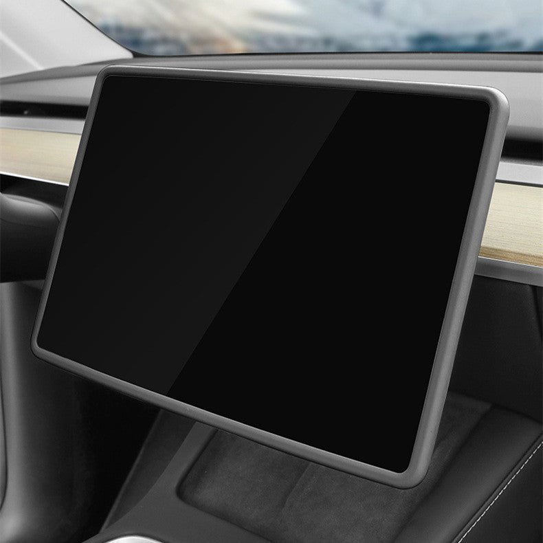 Silicone 15.4" Central Screen Protector Frame for Model 3 / Y