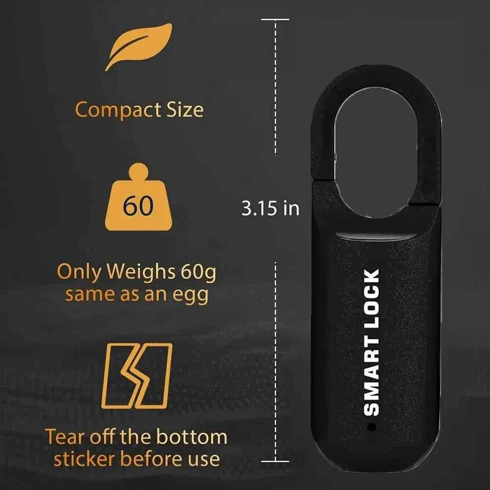 Dabsfavshop Fingerprint Padlock for Lockers - Smart Lock