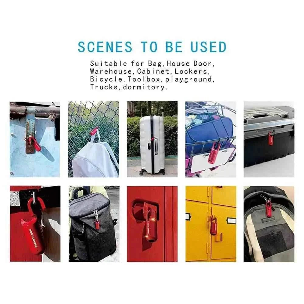 Dabsfavshop Fingerprint Padlock for Lockers - Smart Lock