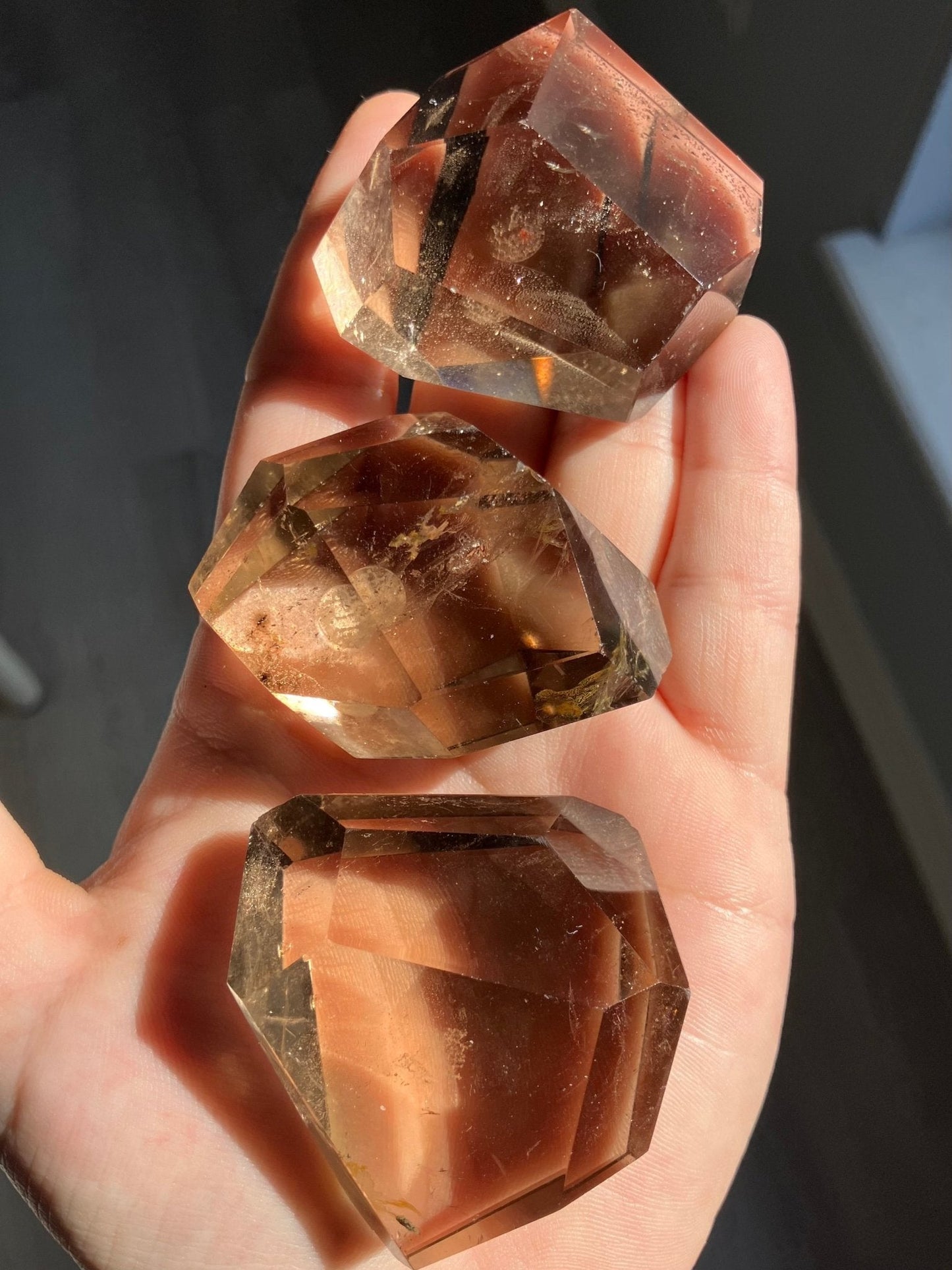 Smoky Quartz Freeform – 2” to 3” Polished Gemstone
