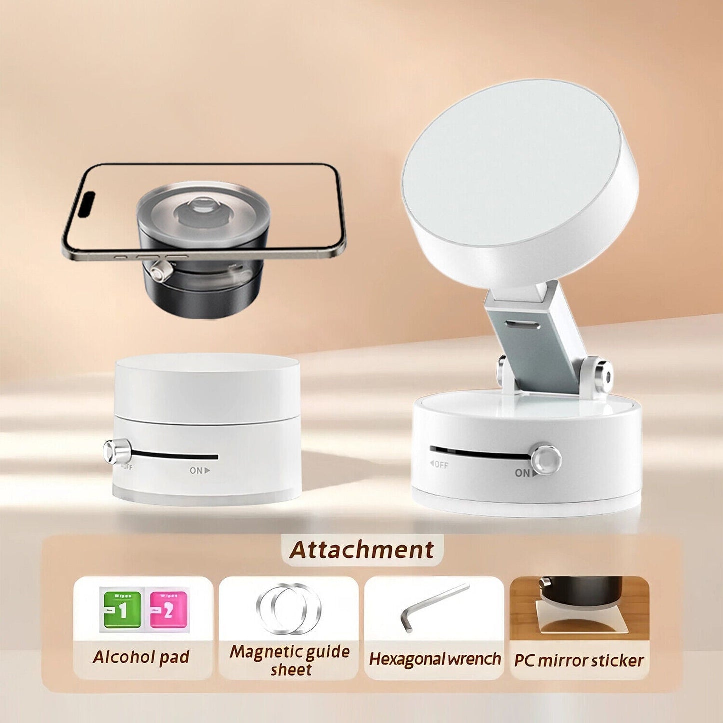 Dabfavshop Ultimate Suction Car Mount for Secure Hold