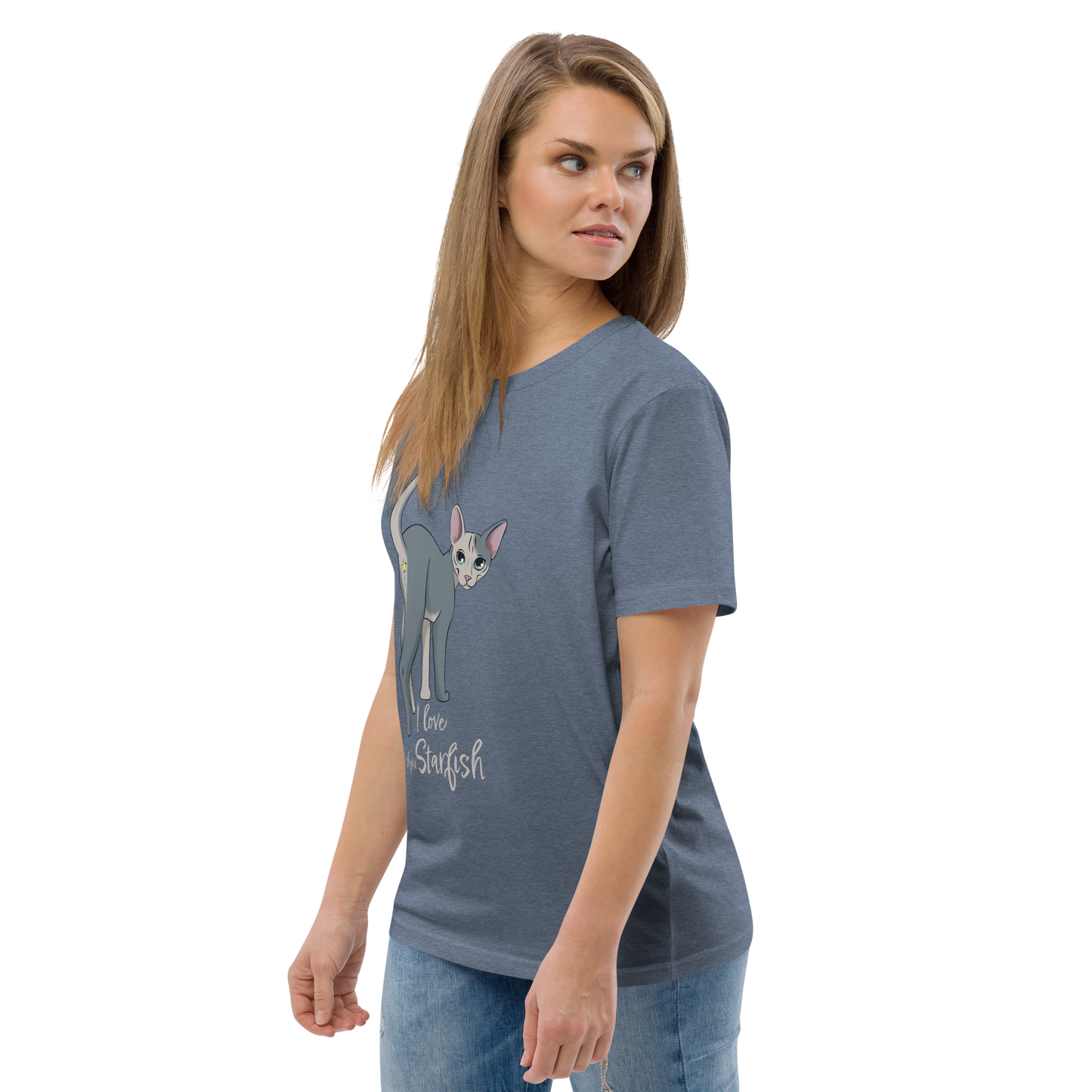 "I LOVE SPHYNX STARFISH" UNISEX ECO TEE
