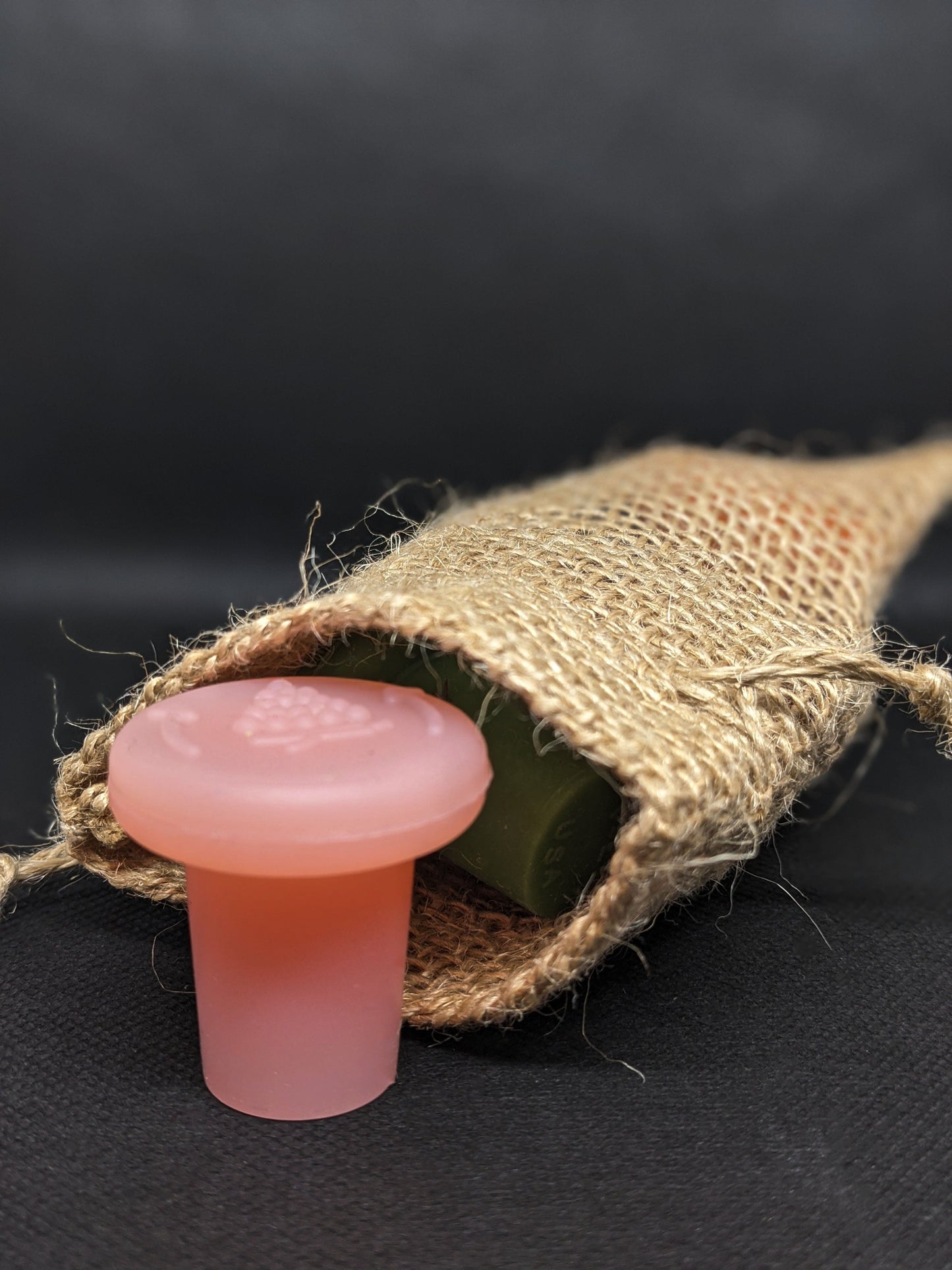 Bulk Wine Stopper Retail Sets | 10 Burlap Gift Bags (5 Stoppers Each) | Medical-Grade Silicone Point-of-Sale Displays