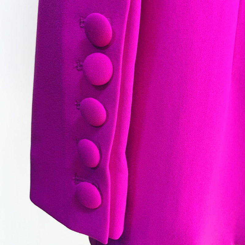 EtherealBe Women's Purple Blazer and Pants Suit