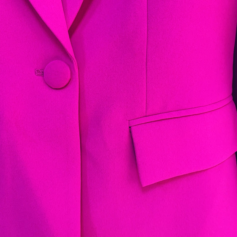 EtherealBe Women's Purple Blazer and Pants Suit