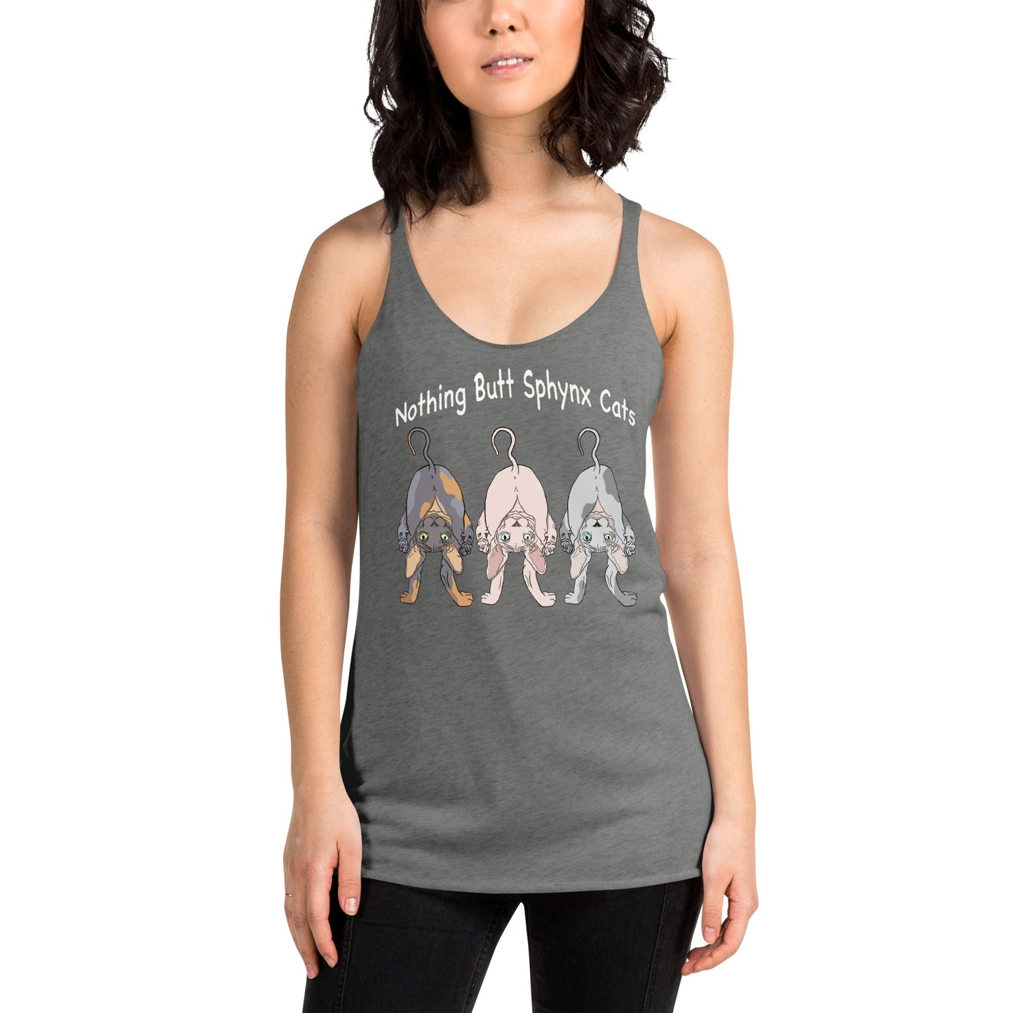 "NOTHING BUTT SPHYNX CATS" TANK