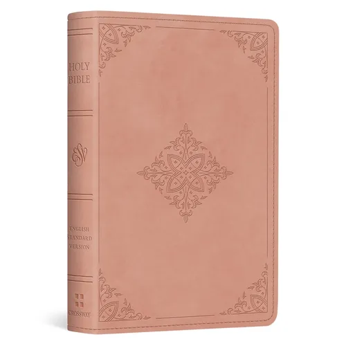 ESV Vest Pocket New Testament with Psalms and Proverbs, Red Letter (Trutone, Blush Rose, Fleur-De-Lis Design)