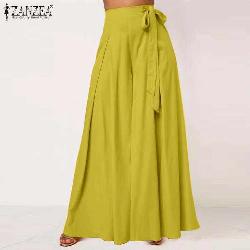 EtherealBe Chic Fall Flare Trousers for Effortless Style